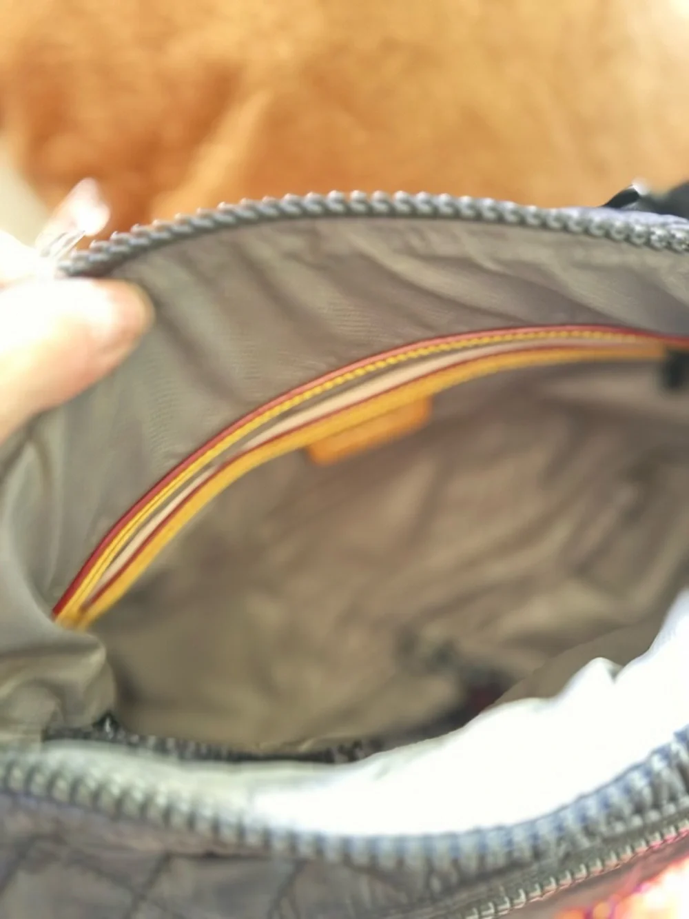 MZ Wallace Quilted Half-Moon Crossbody in Black - Picture 4 of 10